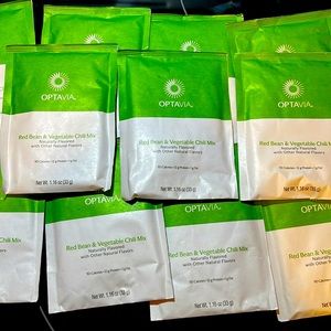 OPTAVIA Red bean and vegetable chili mix- 13 packs